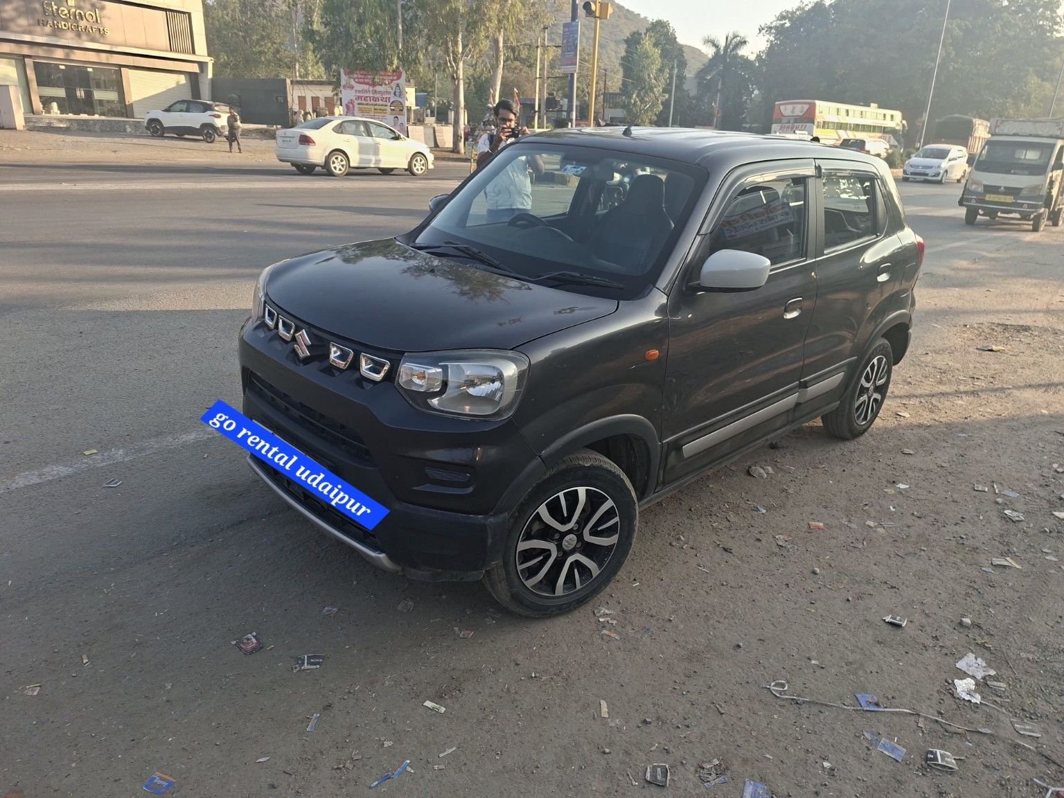Maruti Suzuki S presso self drive car for rent in Udaipur